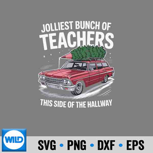 JolliestBunchOfTeachersThisSideOfTheHallwayXmasPjFunny