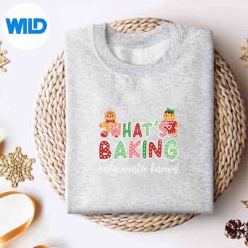 Keeper Of Gender Reveal Xmas Whats Baking Only Auntie Knows SVG PNG Cut File 4 KeeperOfGenderRevealXmasWhatsBakingOnlyAuntieKnowssweater