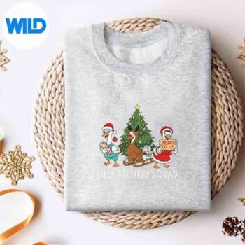 Labor And Delivery Nurse Silly Goose Christmas Ld Squad Silhouette SVG PNG 4 LaborAndDeliveryNurseSillyGooseChristmasLdSquadsweater