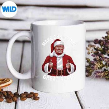 MakeChristmasGreatAgainXmasTrumpPjPajamasUglymug