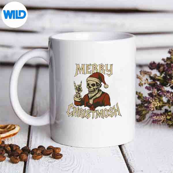 Metal Christmas Merry Christmosh Vintage Design for Cricut 3 Metal Christmas Merry Christmosh Vintage Design for Cricut - Image 3