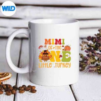 MimiOfTheOneLittleTurkeyThanksgivingMatchingmug