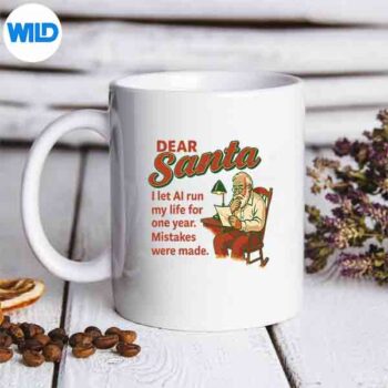 MistakesMadeSantasNaughtyListExcuseChristmasmug
