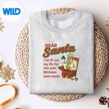 MistakesMadeSantasNaughtyListExcuseChristmassweater