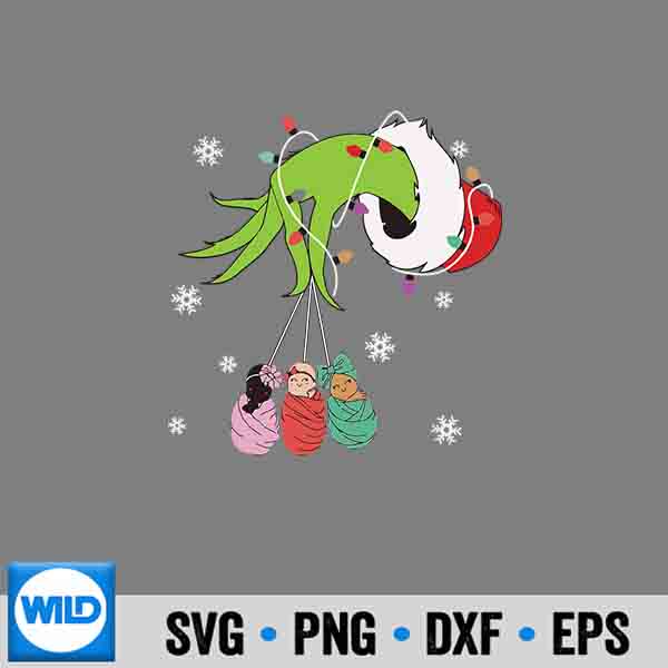 NicuLaborDeliveryNurseSantaChristmasXmasPajamas