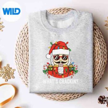 NutcrackerChristmasSantaHatCandyCaneXmassweater