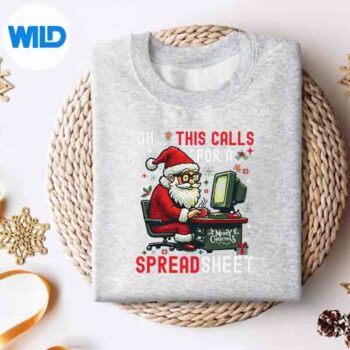 Oh This Calls For A Spreadsheetsanta Analyst In Christmas SVG Cut File 4 OhThisCallsForASpreadsheetsantaAnalystInChristmassweater