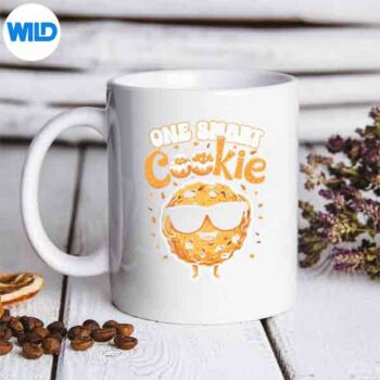 One Smartcookie Cute Meme Kawaii Style Pun Chocolate Chip Silhouette SVG PNG Cut File 5 OneSmartcookieCuteMemeKawaiiStylePunChocolateChipmug