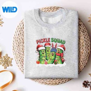 Pickle Christmas Squad Group Santa Reindeer Pickles Vegan SVG PNG Download 4 PickleChristmasSquadGroupSantaReindeerPicklesVegansweater