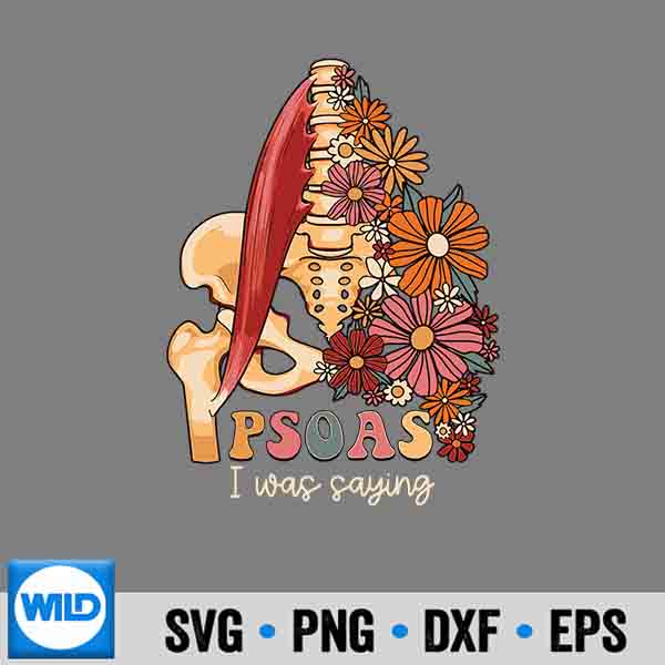 PsoasIWasSayingMassageTherapistFlower