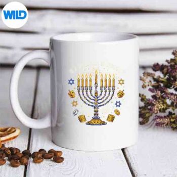 Retroorah Be A Light Happy Hanukkah Chanukah Christmas Digital Download 5 RetroorahBeALightHappyHanukkahChanukahChristmasmug