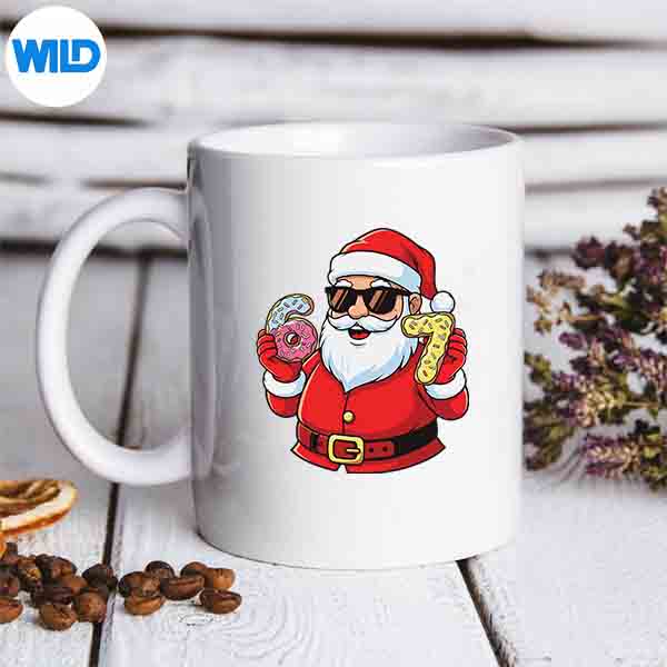 Santa 67 Ice Cream Drip Christmas Xmas SVG PNG Digital Download 3 Santa 67 Ice Cream Drip Christmas Xmas SVG PNG Digital Download - Image 3