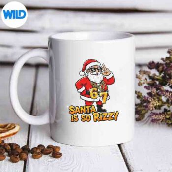Santa Is So Rizzy Christmas Meme 67 SVG PNG Download 5 SantaIsSoRizzyChristmasMeme67mug