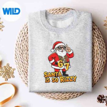 Santa Is So Rizzy Christmas Meme 67 SVG PNG Download 4 SantaIsSoRizzyChristmasMeme67sweater