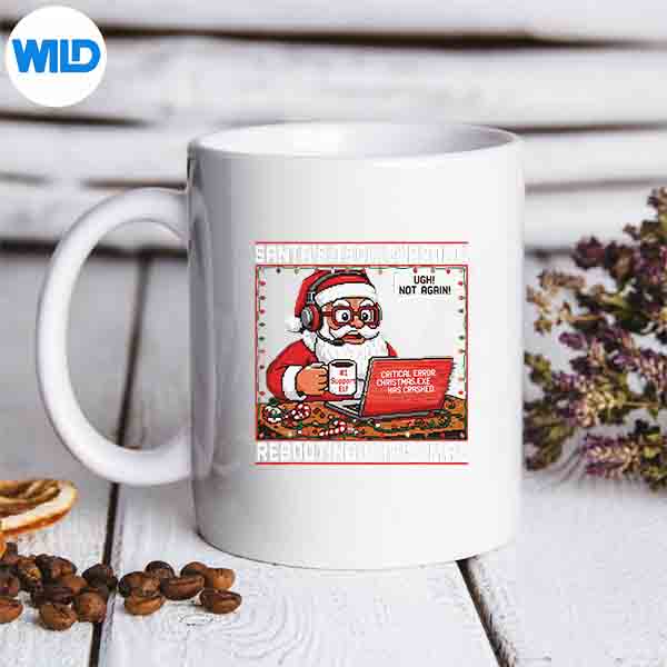 Santas Tech Support Rebooting Christmas SVG PNG Digital Download 7 SantasTechSupportRebootingChristmasmug