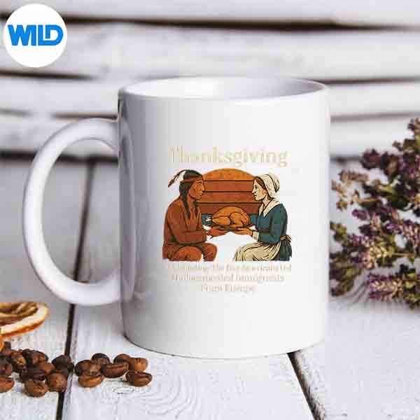 SarcasticNativeAmericanIndianAntiThanksgivingmug