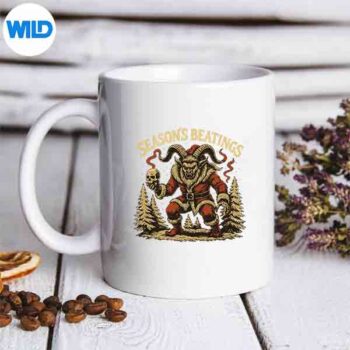 Seasons Beatings Krampus Santa Gothic Holiday Horror Cut File 5 SeasonsBeatingsKrampusSantaGothicHolidayHorrormug