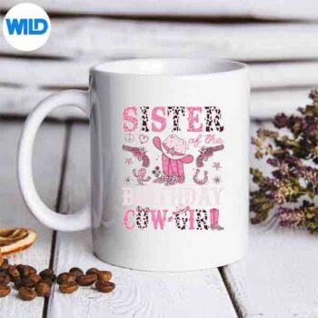 SisterOfTheCowgirlPinkDiscoRodeoWesternmug