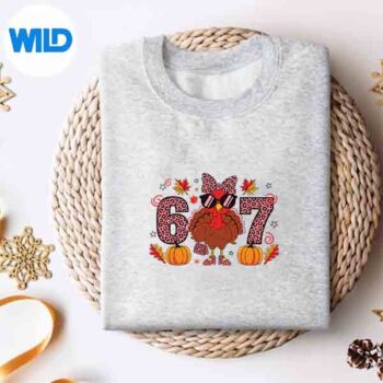 Six Seven 6 7 Meme 67 Turkey Thanksgiving Girls Design for Cricut 4 SixSeven67Meme67TurkeyThanksgivingGirlssweater