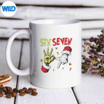 Six Seven 67 Meme Monster Santa Christmas Pajamas PNG SVG for Cricut 5 SixSeven67MemeMonsterSantaChristmasPajamasmug