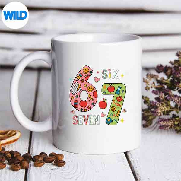 Six Seven 6 7 Meme Teacher For Girls SVG PNG Cut File 3 Six Seven 6 7 Meme Teacher For Girls SVG PNG Cut File - Image 3