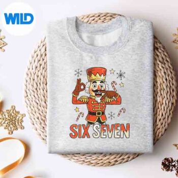 SixSevenMemeChristmasNutcrackersweater