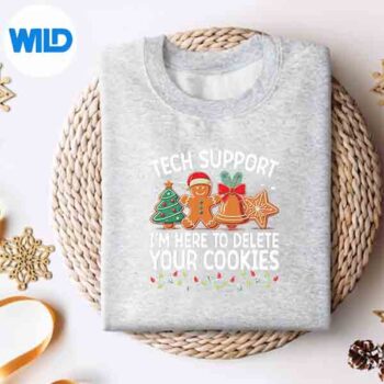 Tech Support Christmas Cookies Christmas Design for Cricut 4 TechSupportChristmasCookiesChristmassweater