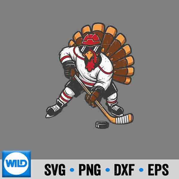 ThanksgivingIceHockeyPlayerTurkeyFall