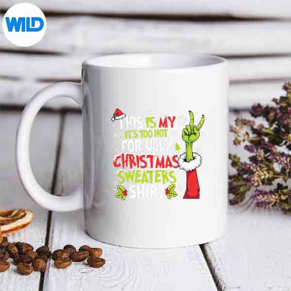 This Is My Its Too Hot For Ugly Christmas Vector Design 3 This Is My Its Too Hot For Ugly Christmas Vector Design - Image 3