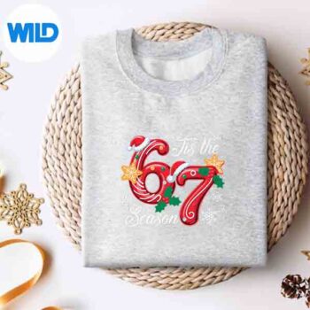 Tis The Season 67 Six Seven Christmas Brainrot Meme Slang Digital Download 4 TisTheSeason67SixSevenChristmasBrainrotMemeSlangsweater