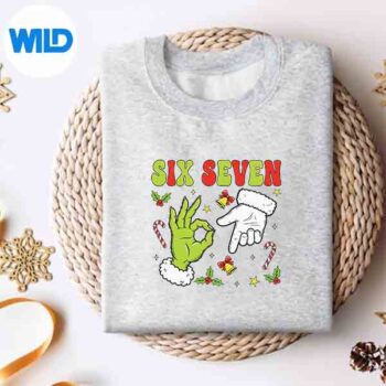 Trending Six Seven Christmas Meme 67 Xmas Christmas Silhouette SVG PNG 4 TrendingSixSevenChristmasMeme67XmasChristmassweater