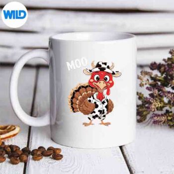 Turkey Moo Adult Thanksgiving Day SVG PNG Digital Download 5 TurkeyMooAdultThanksgivingDaymug