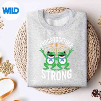 Vintage Frogs Strong Resist Portland Frog Protest Digital Download 4 VintageFrogsStrongResistPortlandFrogProtestsweater