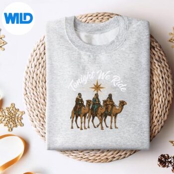 3WiseTonightWeRideChristmassweater