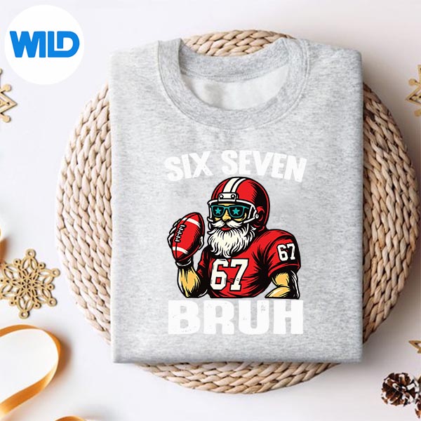 67 Bruh Meme Christmas Football Santa Six Seven SVG PNG Download 2 67 Bruh Meme Christmas Football Santa Six Seven SVG PNG Download - Image 2