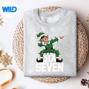 67ChristmasSixSeven67MemeDabbingElfDabsweater