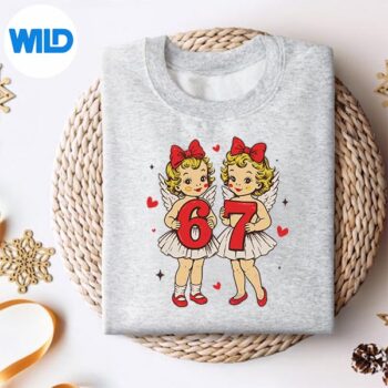 67CupidSaysForGirlsYouthValentinesDaysweater
