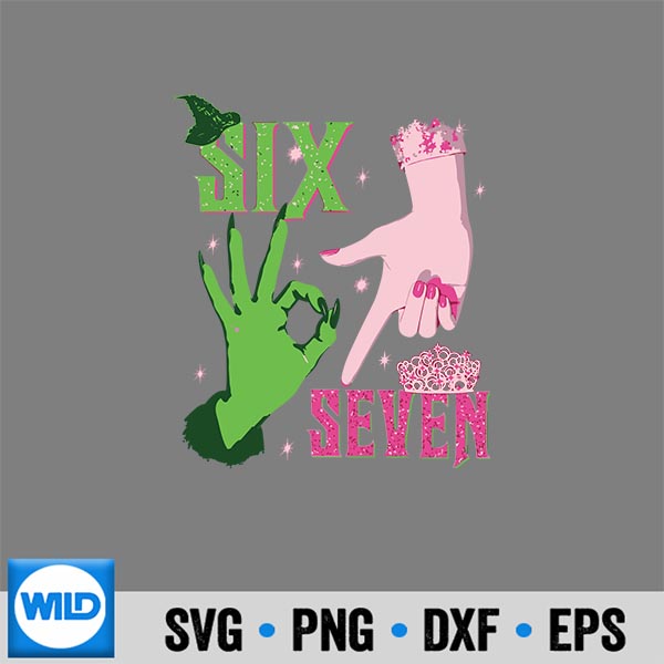 67 Meme Six Seven Vintage Digital Download 6