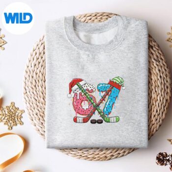 67MemeSlangChristmasIceCreamDripXmasIceHockeysweater