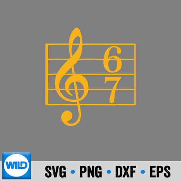 67 Music Meme Slang Six Seven Music Teacher School Choir Digital Download