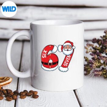 67SixSeven67MemeSantaChristmasGirlsmug