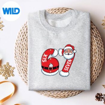 67SixSeven67MemeSantaChristmasGirlssweater
