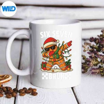 67 Six Seven Bruh Christmas Dabbing Gingerbread Meme SVG PNG Download 5 67SixSevenBruhChristmasDabbingGingerbreadMememug