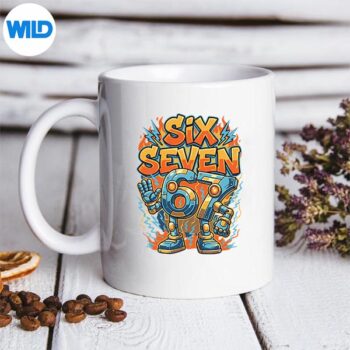 67 Six Seven Meme 67 Brainrot Gaming 6 7 SVG PNG Digital Design 5 67SixSevenMeme67BrainrotGaming67mug