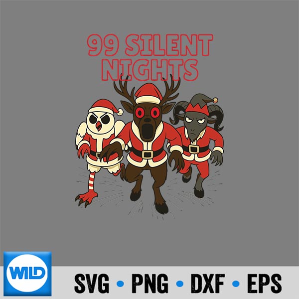 99 Silent Nights In The Forest Christmas Holiday For Gamers Cut File 7 99SilentNightsInTheForestChristmasHolidayForGamers