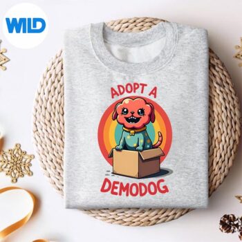 AdoptADemodogCuteStrangerThingssweater