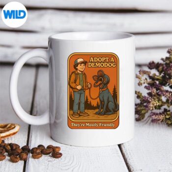 Adopt A Demodog Retro Poster Stranger Things SVG PNG Cut File 5 AdoptADemodogRetroPosterStrangerThingsmug