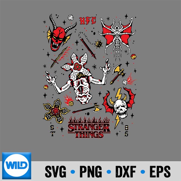 Adopt Me Demogorgon In Box Stranger Things SVG Cut File 6