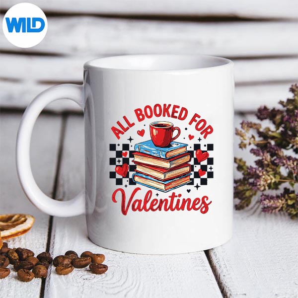 All Booked For Valentines Book Lovers Teacher Student SVG PNG Cut File 3 All Booked For Valentines Book Lovers Teacher Student SVG PNG Cut File - Image 3