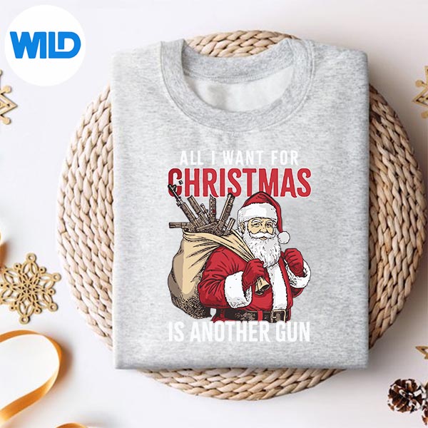 All I Want For Christmas Is Another Gun Santa Xmas SVG PNG Download 2 All I Want For Christmas Is Another Gun Santa Xmas SVG PNG Download - Image 2
